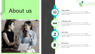 About Us Ways To Improve Customer Acquisition Cost Ppt Slides Infographic Template