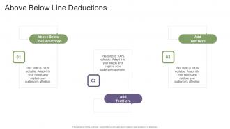 Above Below Line Deductions In Powerpoint And Google Slides Cpb