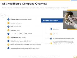 Abs healthcare company overview proper data management healthcare company reduce cyber threats