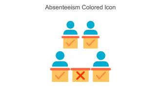Absenteeism Colored Icon In Powerpoint Pptx Png And Editable Eps Format