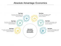 Absolute advantage economics ppt powerpoint presentation icon display cpb