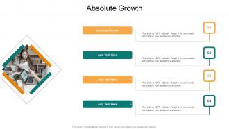 Absolute Growth In Powerpoint And Google Slides Cpb
