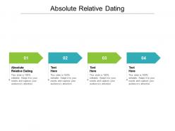 Absolute relative dating ppt powerpoint presentation summary aids cpb