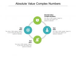 Absolute value complex numbers ppt powerpoint presentation professional show cpb