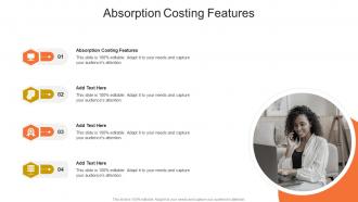 Absorption Costing Features In Powerpoint And Google Slides Cpb