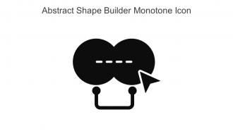 Abstract Shape Builder Monotone Icon In Powerpoint Pptx Png And Editable Eps Format