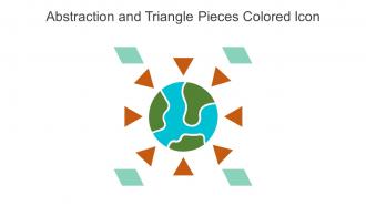 Abstraction And Triangle Pieces Colored Icon In Powerpoint Pptx Png And Editable Eps Format