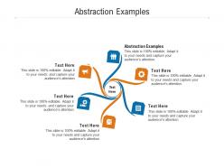 Abstraction examples ppt powerpoint presentation summary demonstration cpb