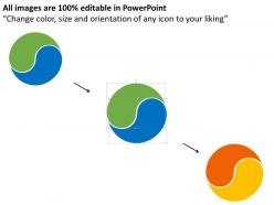 73017216 style circular loop 2 piece powerpoint presentation diagram infographic slide