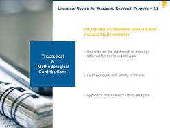 Academic research proposal powerpoint presentation slides