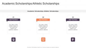 Academic Scholarships Athletic Scholarships In Powerpoint And Google Slides Cpb