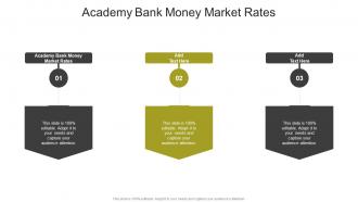 Academy Bank Money Market Rates In Powerpoint And Google Slides Cpb