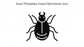 Acari Parasites Insect Monotone Icon In Powerpoint Pptx Png And Editable Eps Format