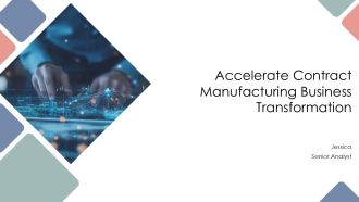 Accelerate Contract Manufacturing Business Transformation PPT Template AT