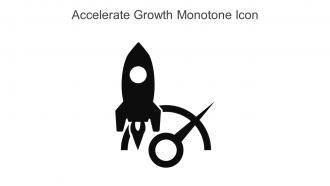 Accelerate Growth Monotone Icon In Powerpoint Pptx Png And Editable Eps Format