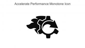 Accelerate Performance Monotone Icon In Powerpoint Pptx Png And Editable Eps Format