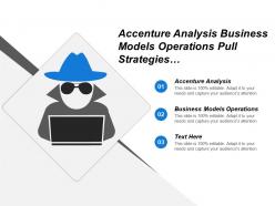 Accenture Analysis Business Models Operations Pull Strategies Customization High
