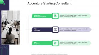 Accenture Starting Consultant In Powerpoint And Google Slides Cpb
