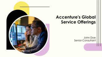 Accentures Global Service Offerings PPT Example AT