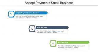 Accept Payments Small Business Ppt PowerPoint Presentation Styles Guide Cpb