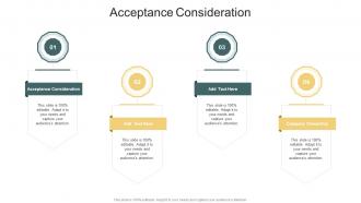 Acceptance Consideration In Powerpoint And Google Slides Cpb