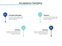 Acceptance sampling ppt powerpoint presentation styles show cpb