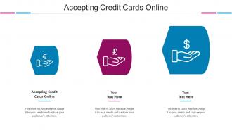 Accepting Credit Cards Online Ppt Powerpoint Presentation File Slide Cpb