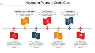 Accepting Payment Credit Card Ppt PowerPoint Presentation Pictures Portrait Cpb
