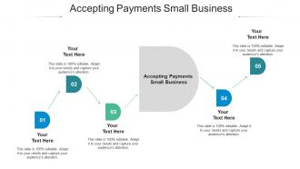 Accepting payments small business ppt powerpoint presentation ideas clipart cpb