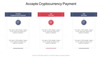 Accepts Cryptocurrency Payment In Powerpoint And Google Slides Cpb
