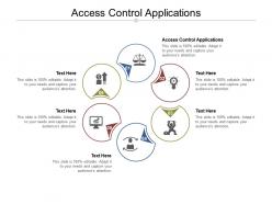 Access control applications ppt powerpoint presentation portfolio clipart cpb