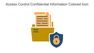 Access Control Confidential Information Colored Icon In Powerpoint Pptx Png And Editable Eps Format