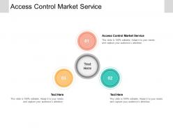 Access control market service ppt powerpoint presentation layouts good cpb