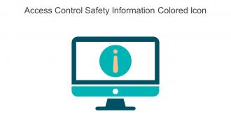 Access Control Safety Information Colored Icon In Powerpoint Pptx Png And Editable Eps Format