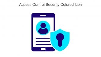 Access Control Security Colored Icon In Powerpoint Pptx Png And Editable Eps Format