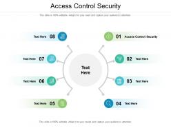 Access control security ppt powerpoint presentation styles background designs cpb