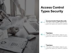 Access control types security ppt powerpoint presentation outline microsoft cpb