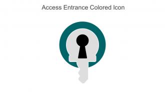 Access Entrance Colored Icon In Powerpoint Pptx Png And Editable Eps Format