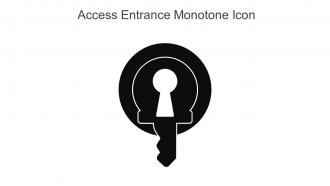 Access Entrance Monotone Icon In Powerpoint Pptx Png And Editable Eps Format