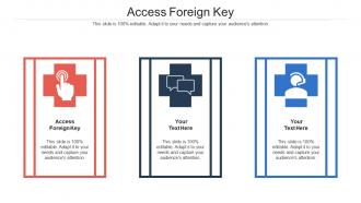 Access foreign key ppt powerpoint presentation infographics designs cpb