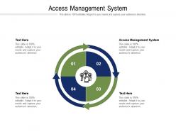 Access management system ppt powerpoint presentation inspiration design templates cpb