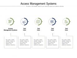 Access management systems ppt powerpoint presentation icon tips cpb