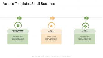 Access Templates Small Business In Powerpoint And Google Slides Cpb