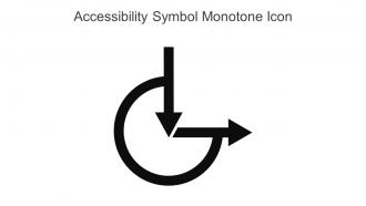 Accessibility Symbol Monotone Icon In Powerpoint Pptx Png And Editable Eps Format