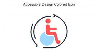 Accessible Design Colored Icon In Powerpoint Pptx Png And Editable Eps Format