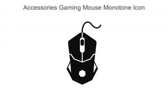 Accessories Gaming Mouse Monotone Icon In Powerpoint Pptx Png And Editable Eps Format