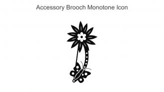 Accessory Brooch Monotone Icon In Powerpoint Pptx Png And Editable Eps Format