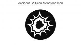 Accident Collision Monotone Icon In Powerpoint Pptx Png And Editable Eps Format