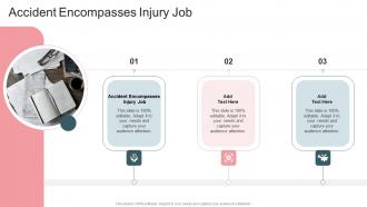 Accident Encompasses Injury Job In Powerpoint And Google Slides Cpb