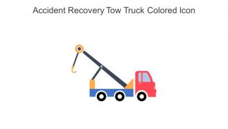 Accident Recovery Tow Truck Colored Icon In Powerpoint Pptx Png And Editable Eps Format